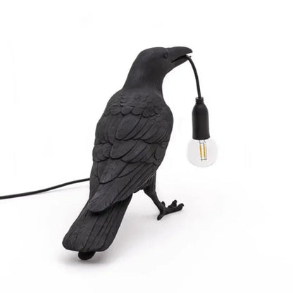 Decorbites™ Lebendige Vogel Harz-Tischlampe - Heimdekoration-Beleuchtung für Schlafzimmer, Wohnzimmer