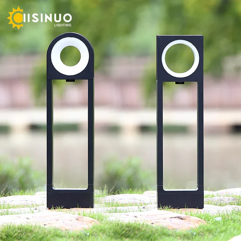 Decorbites™ LED-Pfadlicht 12W Aluminium-Säule für Outdoor-Garten, Weg, Terrasse, Einfahrt