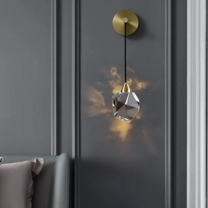 Decorbites™ Kristall-Wandleuchte - Moderne goldene nordische LED-Leuchte für das Wohnzimmer