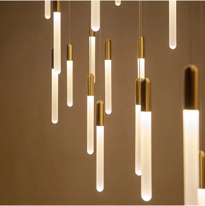 Decorbites™ LED-Kronleuchter: Moderne Pendelleuchte für Treppenhaus & Küche zur Haushaltsdekoration