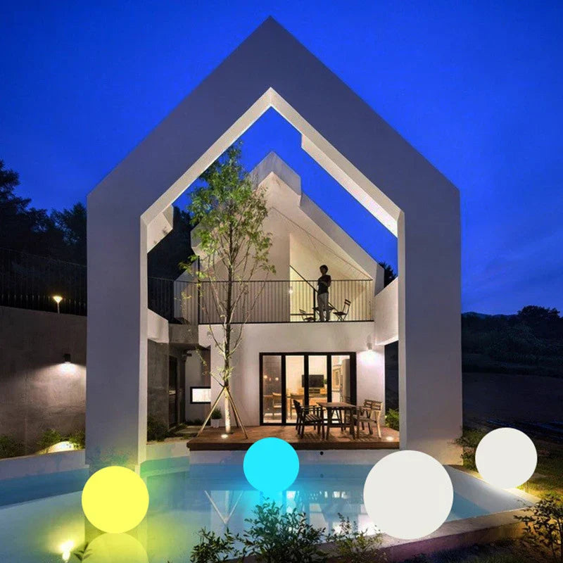 Outdoor LED Sphere Lamp