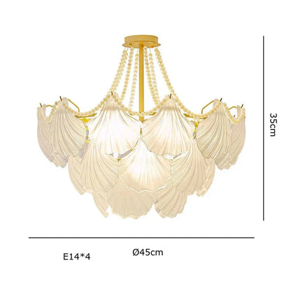 Decorbites™ Kristallperlenkette-Kronleuchter: Luxuriöse Hängeleuchte für exquisites Wohnraumausstattung