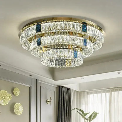 Decorbites™ Crystal-LED-Deckenleuchte: Moderne Edelstahl-Kronleuchter für Wohnzimmer, Schlafzimmer und Küche.