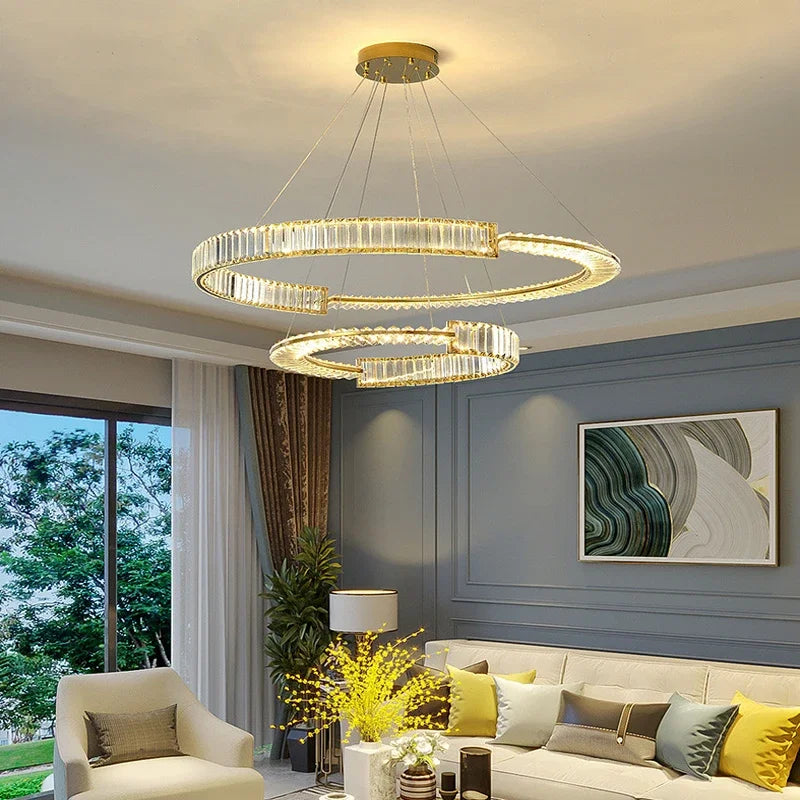 Decorbites™ Kristall-Leuchter: Moderne Luxus-LED-Beleuchtung für Wohnzimmer, Esszimmer und Schlafzimmer