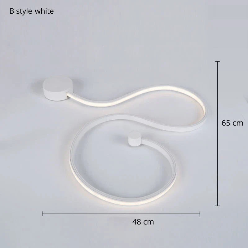 DecorBites™ Iron Body LED Wall Lamp for Bedroom, Living Room, Study - Modern Sconce Fixture