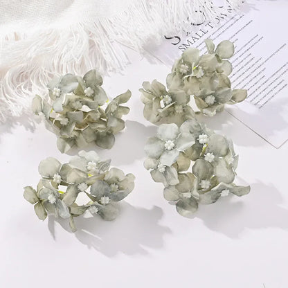 Decorbites™ Hortensienblüten: 30 Stk. 8 cm künstliche Blumen für Heimdekoration, Hochzeit, DIY-Kränze