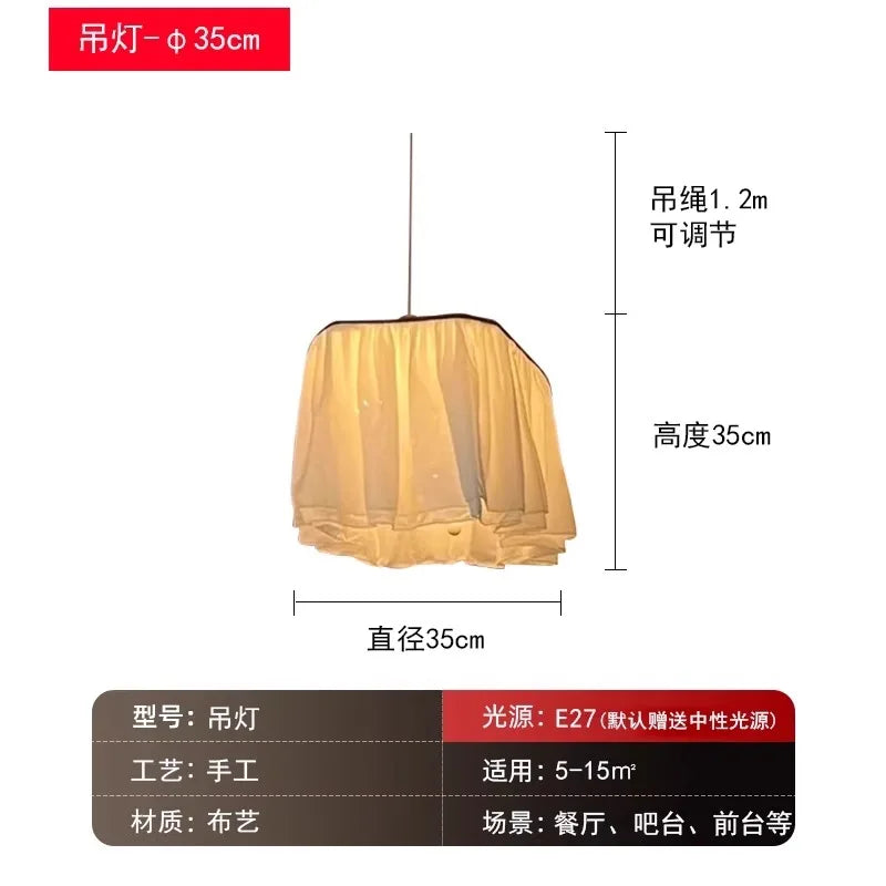 Decorbites™ Französisches Design LED E27 Stoff-Hängeleuchten für Atmosphären-Dekoration in Hotels, Restaurants und Bars