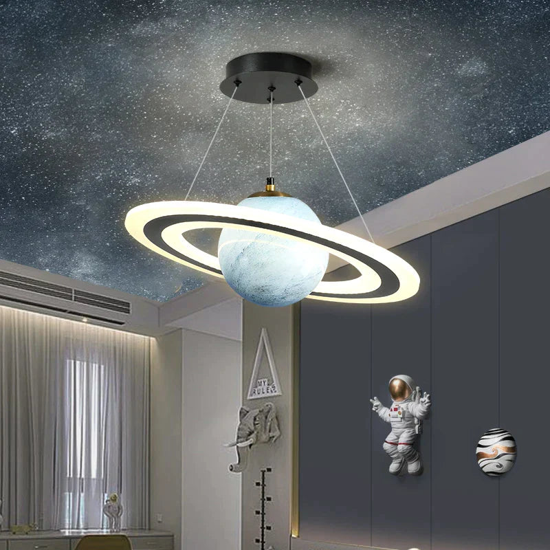 Acrylic Planet Pendant Light