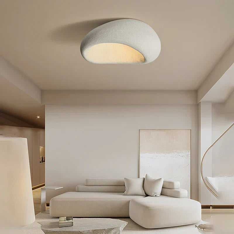 Decorbites™-Creme-Deckenleuchte Nordischer Minimalistischer Wabi-Sabi-Stil Schlafzimmer Wohnzimmer Leuchtenarmaturen