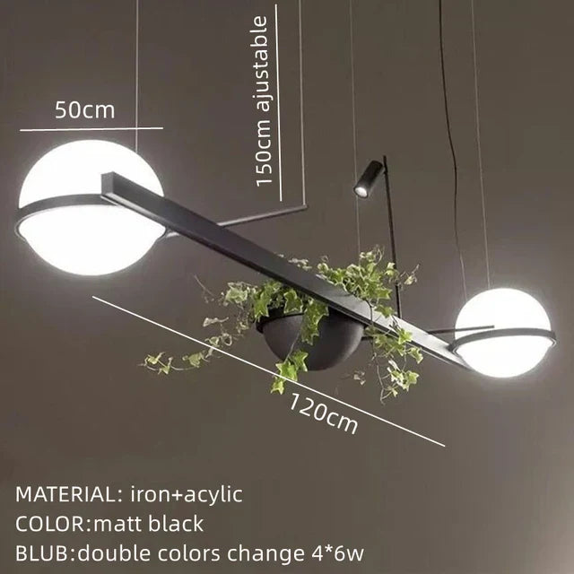 Decorbites™ Art-Deco-Weiße Acryl-Kugeln-Wandleuchten mit 3-Stufen-Dimmung