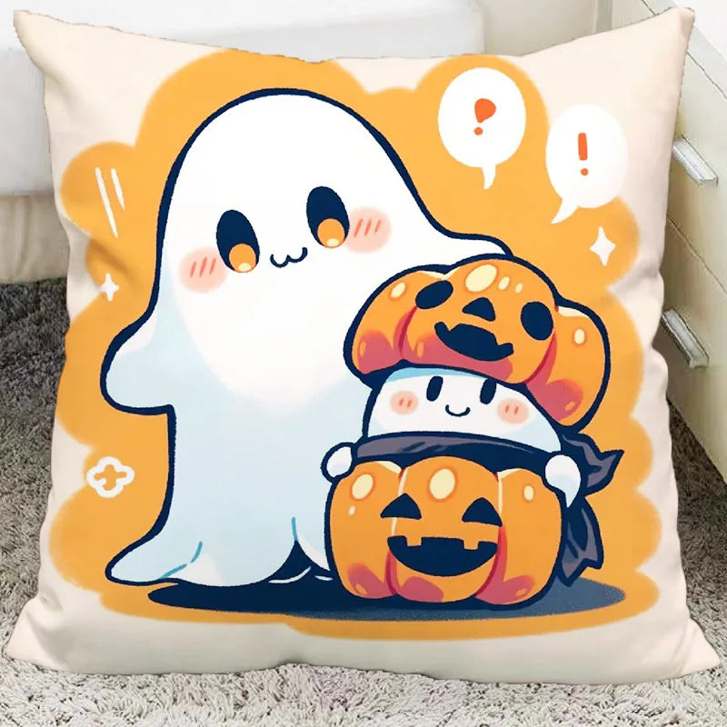 Decorbites™ Halloween-Plüsch-Kartoffelkissen für Wohnzimmer und Schlafzimmer, festliche Dekoration