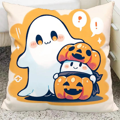 Decorbites™ Halloween-Plüsch-Kartoffelkissen für Wohnzimmer und Schlafzimmer, festliche Dekoration