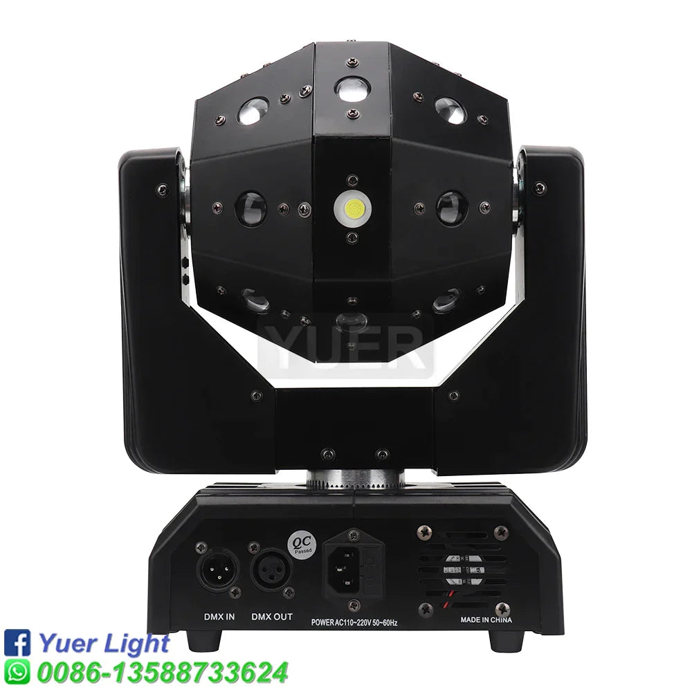 Decorbites™ Disco-Kugel-Lichter LED Moving-Head-Fußball-Licht Nachtclub-Bühnenbeleuchtung