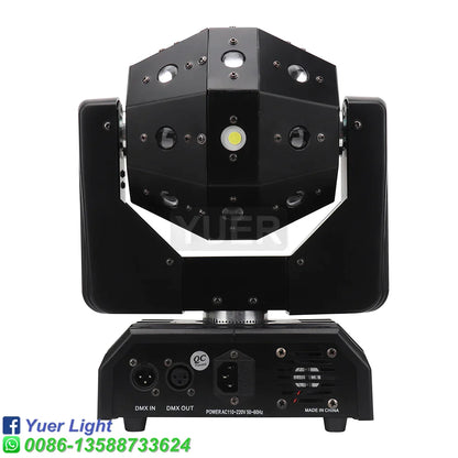 Decorbites™ Disco-Kugel-Lichter LED Moving-Head-Fußball-Licht Nachtclub-Bühnenbeleuchtung