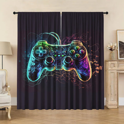 DecorBites™ Game Console Handle Curtains: Kitchen, Cafe, Living Room, Balcony Décor