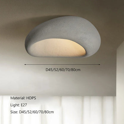Decorbites™-Creme-Deckenleuchte Nordischer Minimalistischer Wabi-Sabi-Stil Schlafzimmer Wohnzimmer Leuchtenarmaturen