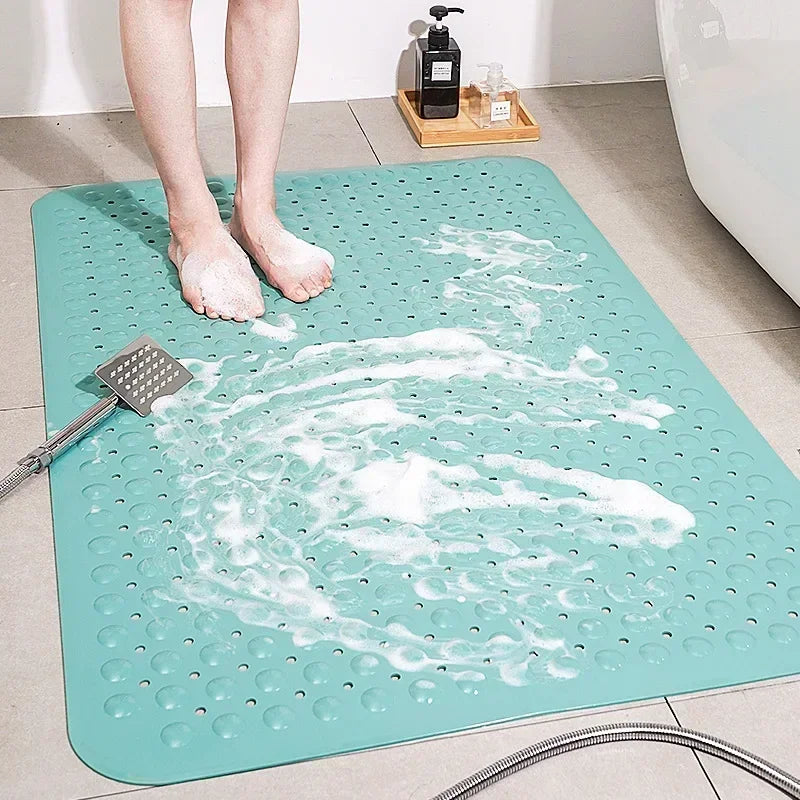 Decorbites™ Große ungiftige rutschfeste Badematte mit Saugnäpfen für Sicherheit und Komfort