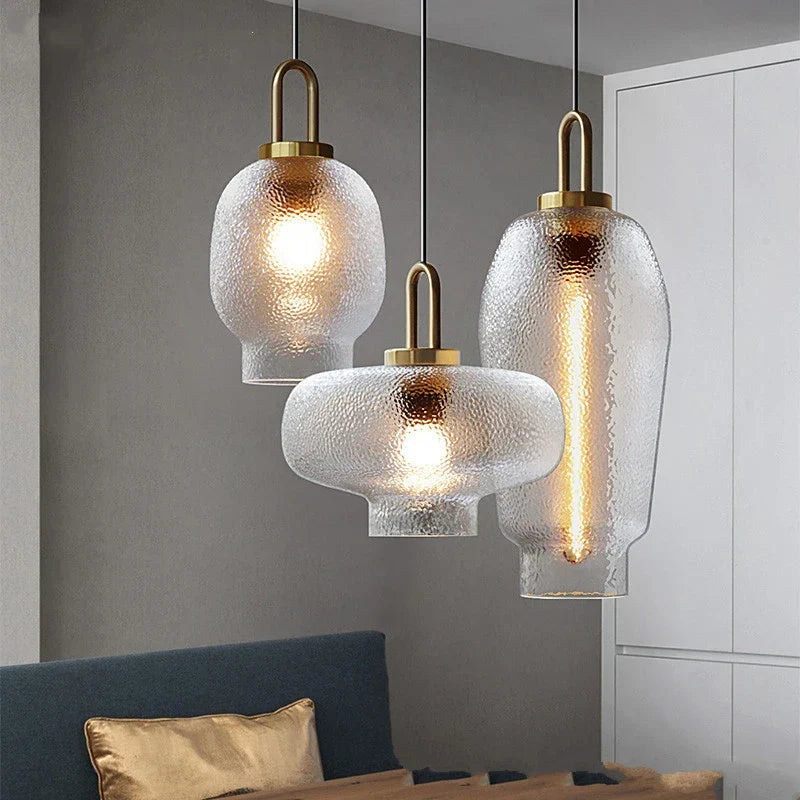 Decorbites™ Glasanhängerleuchten - Moderne nordische LED-Hängeleuchte für die Hausdekoration