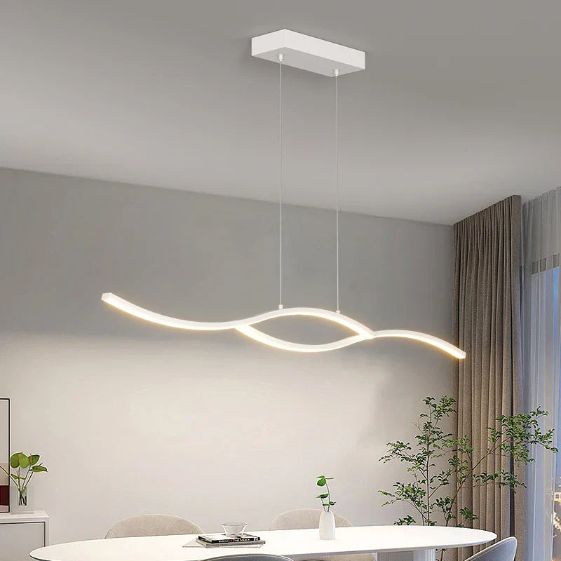 Decorbites™ LED-Pendantleuchter: Modernes nordisches Streifenlicht für Esszimmer, Küche, Büro, Aufenthaltsraum