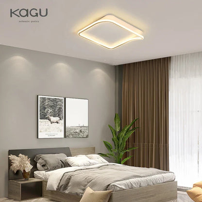 Decorbites™ Goldene LED-Deckenleuchter: Moderne Schlichtheit für Wohn-, Ess- und Schlafzimmer