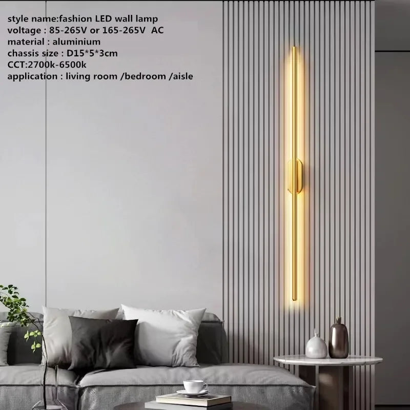 Decorbites™ Lineares LED-Rohr-Wandleuchte für die Einrichtung zu Hause