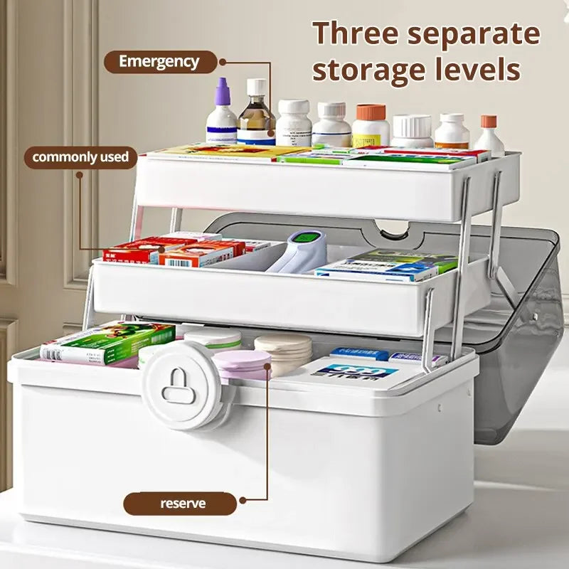 Decorbites™ Organizer für Medikamente mit großer Kapazität