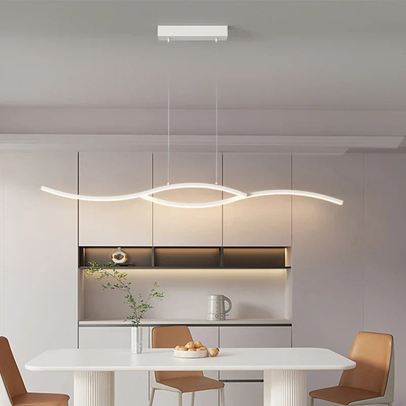 Decorbites™ LED-Pendantleuchter: Modernes nordisches Streifenlicht für Esszimmer, Küche, Büro, Aufenthaltsraum