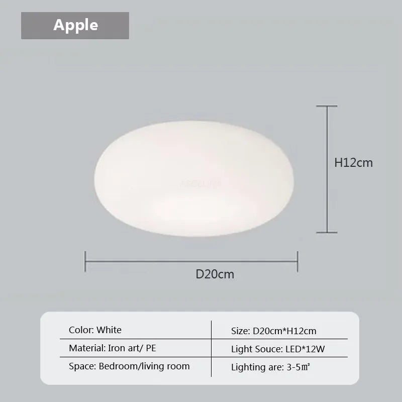 Decorbites™ Sahneapfel LED-Hängeleuchte für gemütliche Beleuchtung im Hausdekor