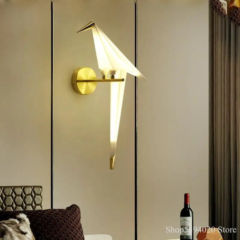 Decorbites™ Little Bird LED Wandlampe: Moderner nordischer Stil für Schlafzimmer und Wohnzimmer