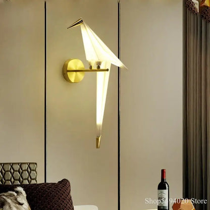 Decorbites™ Little Bird LED Wandlampe: Moderner nordischer Stil für Schlafzimmer und Wohnzimmer