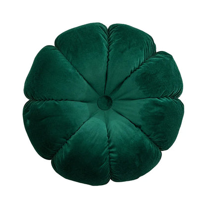 DecorBites™ Ethnic Print Tassel Cushion Cover - Round Dutch Velvet Sofa Pillow
