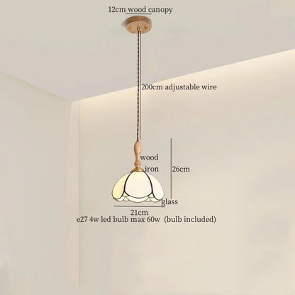 Decorbites™ Japanisches Vintage-LED-Pendant-Lampen für Wohnzimmer, Schlafzimmer, Küche und Café