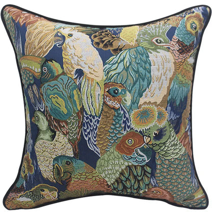 Decorbites™ Jacquard-Sofakissenbezug-Set, gemischtes Farben gewebter Stoff-Kissenbezug, dekorative Kissenbezüge