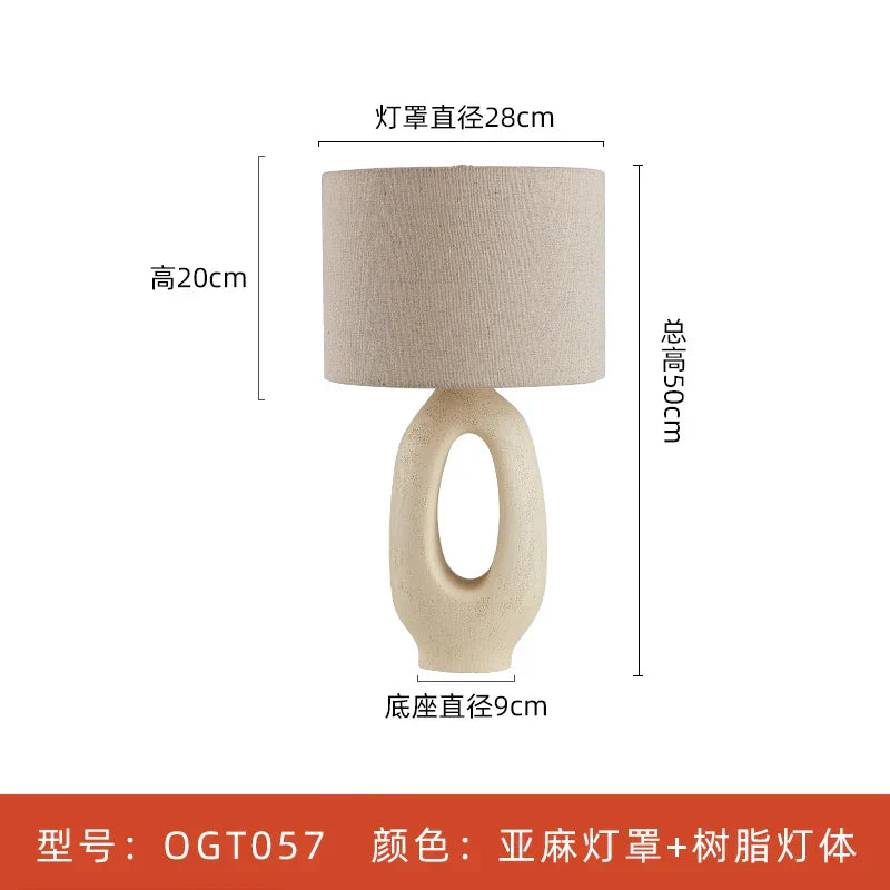 Decorbites™ Japanisches Wabisabi-Tischleuchte E27 Wohnzimmer Schlafzimmer Dekor-Beleuchtung