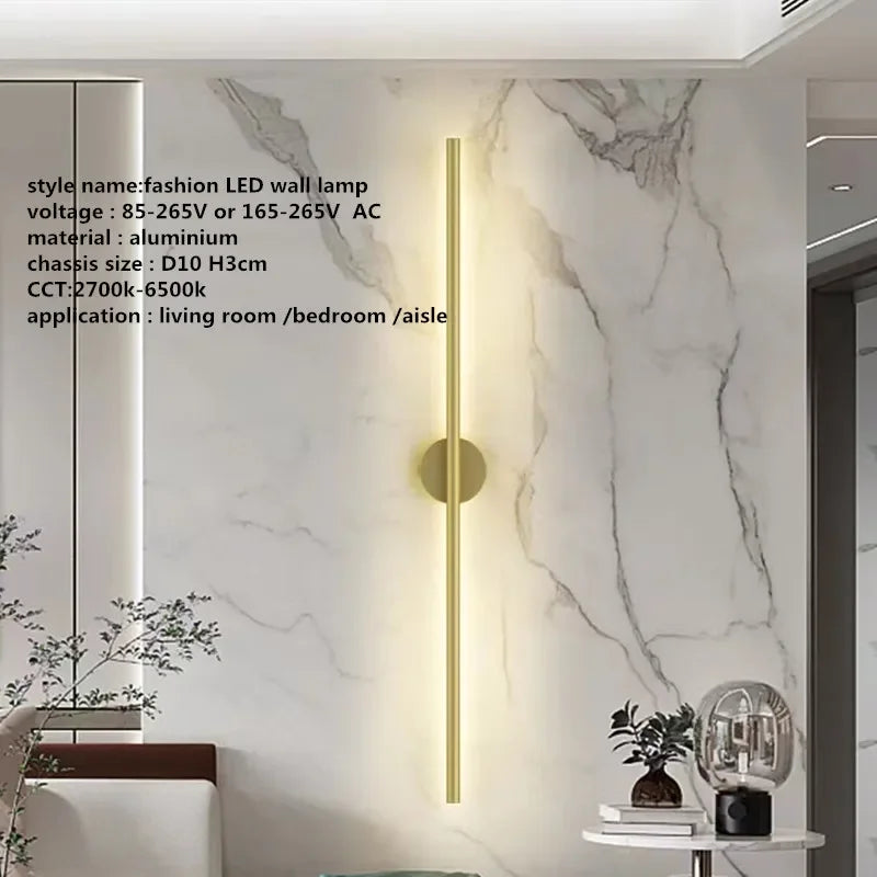 Decorbites™ Lineares LED-Rohr-Wandleuchte für die Einrichtung zu Hause