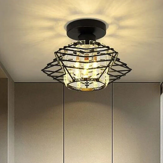 Decorbites™ Kristall-Deckenleuchter: Moderne industrielle LED-Innenleuchte