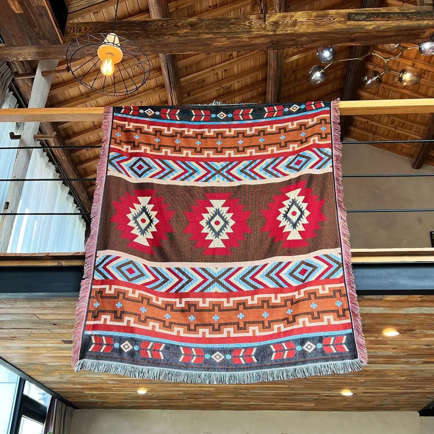 Decorbites™ Gemütliche Nordische Campingdecke und Sofabezug – Boho Outdoor-Linedecke für Heim- und Hoteldekoration