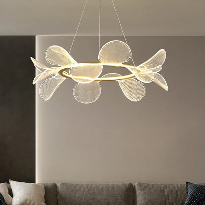 Decorbites™ LED-Blumenleuchter: Luxuriöser Acryl-Hängeleuchter für modernes Wohnen, Schlafzimmer und Küche