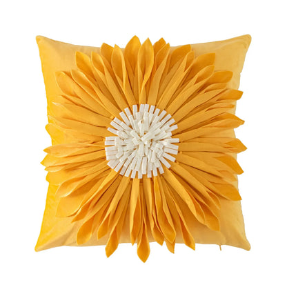 Decorbites™ Handgefertigtes Blumen-Kissenbezug - Elegante Heimdekoration Kissen