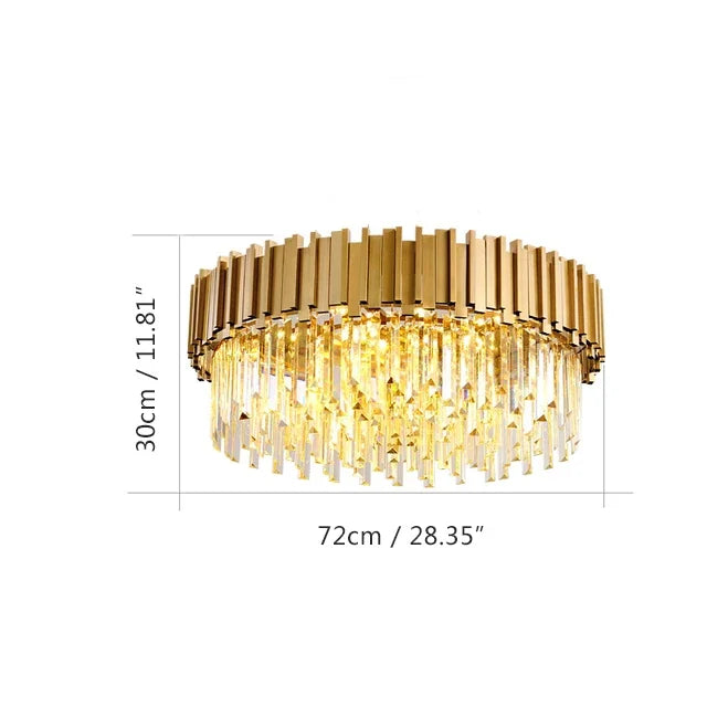 LED Crystal Ceiling Chandelier