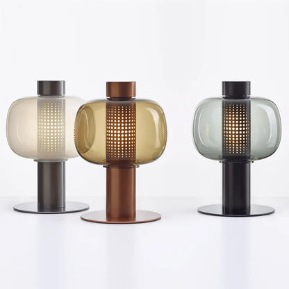 Decorbites™ Glas-Tischleuchte Modernes Design für Wohnzimmer und Schlafzimmer