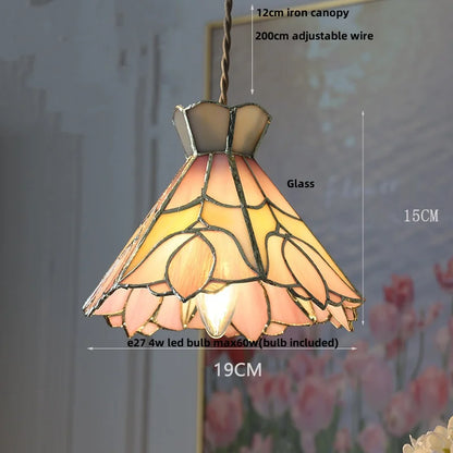 DecorBites™ Glass Brass Pendant Lamp Adjustable Wire LED Dining Room Kitchen Bar Balcony Decor