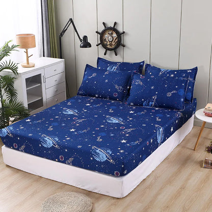 Decorbites™ Goldene Feder Bezugsset: 120/150/180 cm + 2 Kissenbezüge