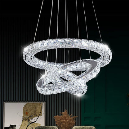 Decorbites™ Kristall-LED-Hängeleuchte für modernes Luxus-Wohn- und Esszimmer-Dekor