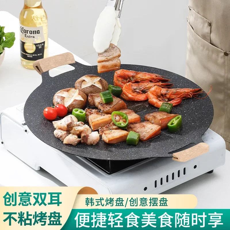Decorbites™ Koreanischer Stil Octagon BBQ-Platte Antihaft-Grilltopf Bratpfanne Küchenzubehör