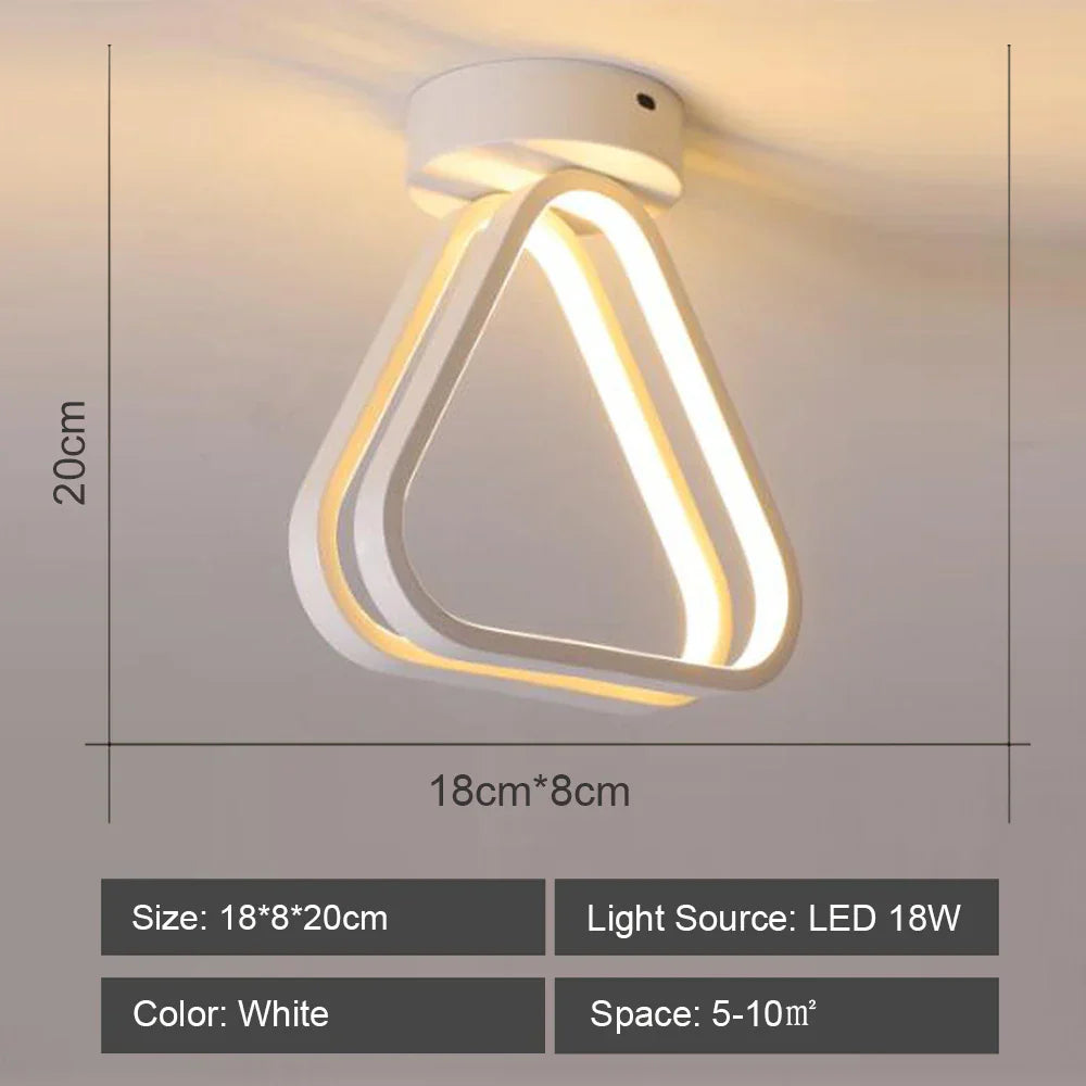 Decorbites™ LED-Deckenleuchte für modernes Wohnzimmer- und Schlafzimmerbeleuchtung
