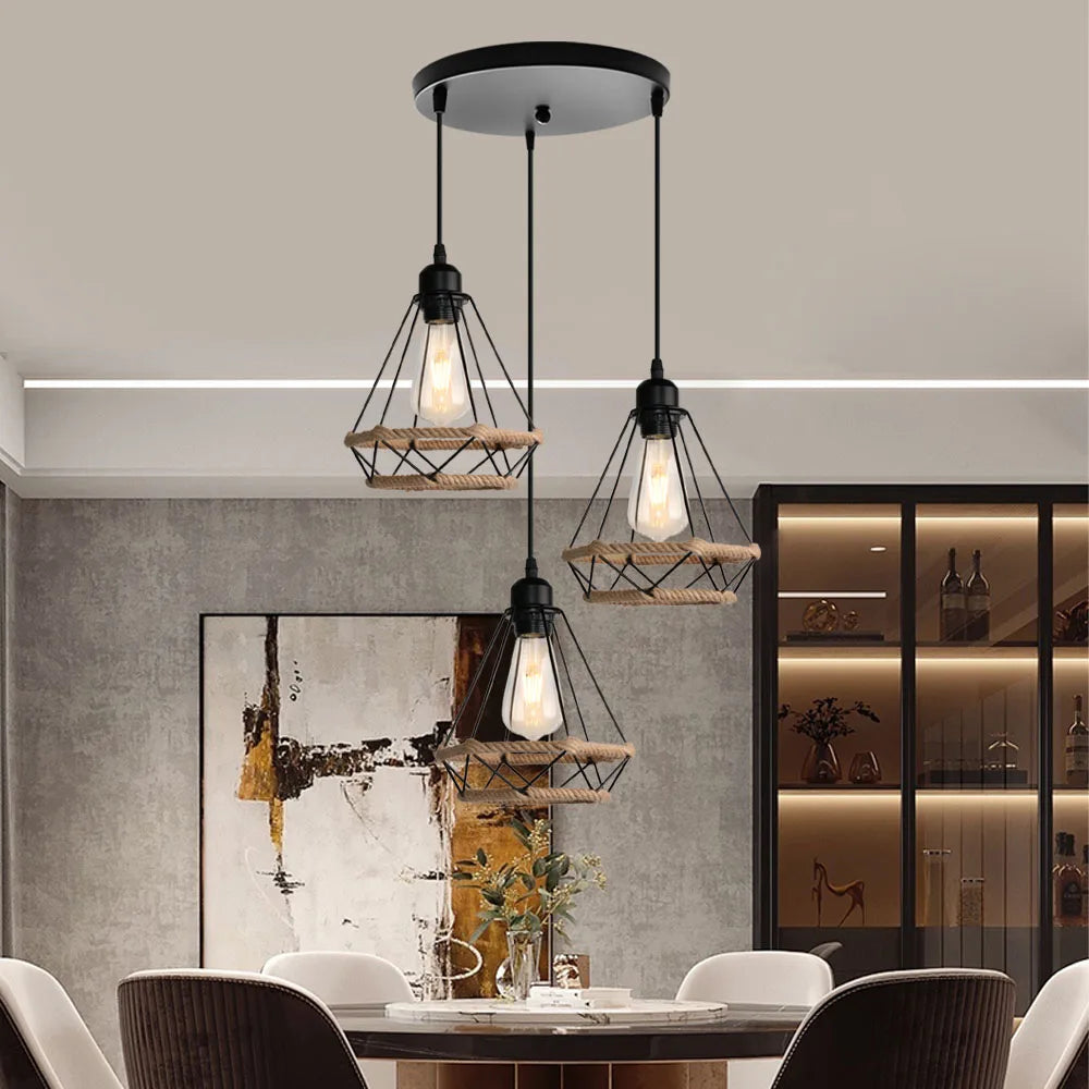 Decorbites™ Industrielle Hängelampe für Küche, Schlafzimmer und Gangbeleuchtung