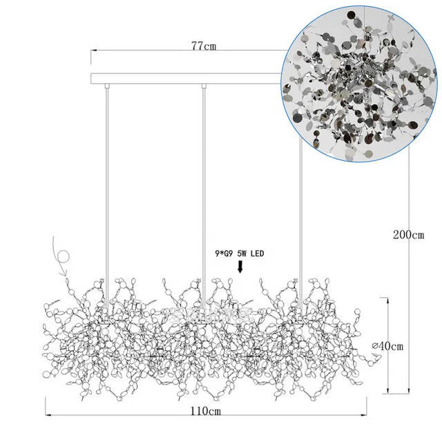 LED Modern Chandelier