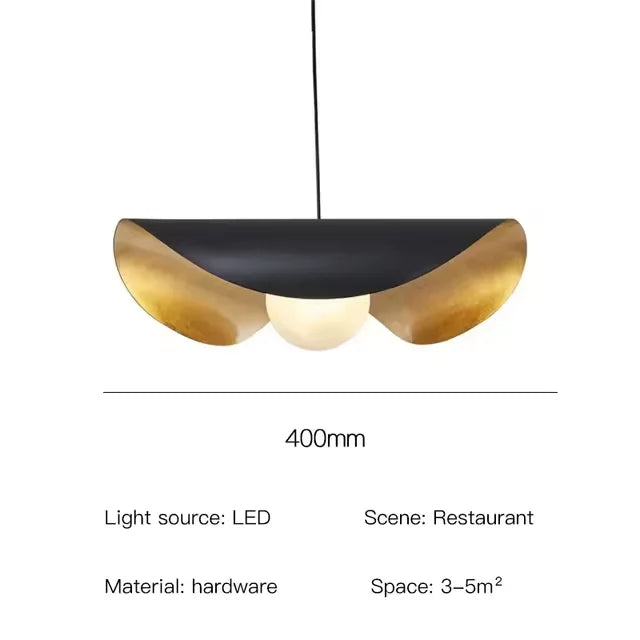 Decorbites™ Lederarm Manta Hängeleuchte – Industrieller Retro-Stil Weiß/Schwarz Deckenlampe
