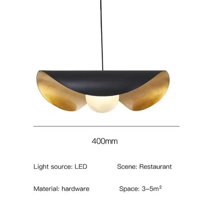 Decorbites™ Lederarm Manta Hängeleuchte – Industrieller Retro-Stil Weiß/Schwarz Deckenlampe